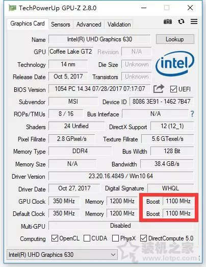 Intel奔腾G5500评测：对比G4600/G4560/i3-7100处理器性能测试