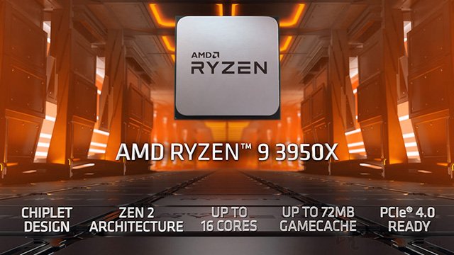 AMD Ryzen9 3950X 跑分曝光！多核性能超酷睿i9-9980XE约31%！